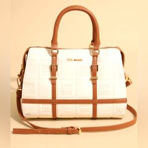 NWT STEVE MADDEN PURSE Hand bag with satchel & water mark inside.